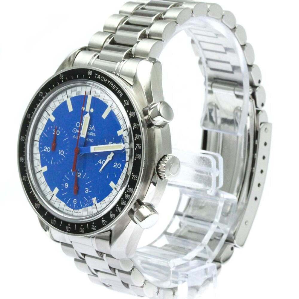 OMEGA Speedmaster Michael Schumacher Blue Dial Watch 3510.81 - Picture 2 of 8